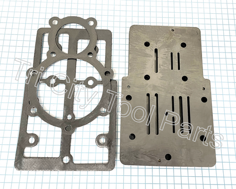 043-0230 Valve Plate Assembly  Coleman / Sanborn HB75 / 150Air Compressor