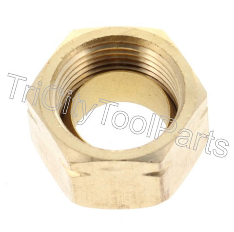 SSP-7812  Air Compressor 1/2" Compression Nut  Craftsman DeVilbiss Porter Cable