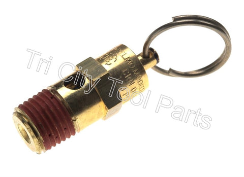 136-0005 Safety Valve  Coleman Powermate Air Compressor  1/4" X 150 PSI