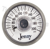 142-1003 Gauge Jenny Air Compressor Gauge 1.5"  200psi  1/4" NPT