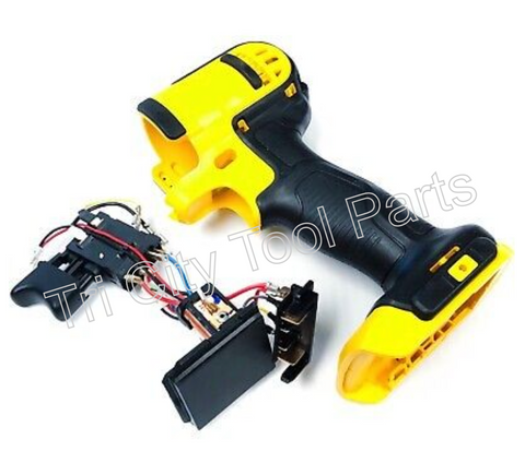 N407455 DEWALT Cordless Impact Switch Service Kit W/ Handle Set DCF885B T1-2