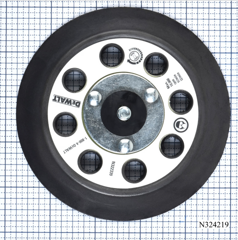 N324219 PAD Hook & Loop Sander Pad , DeWalt DWE6401DS