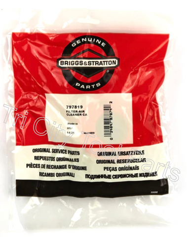 797819 Air Filter Cartridge Briggs & Stratton
