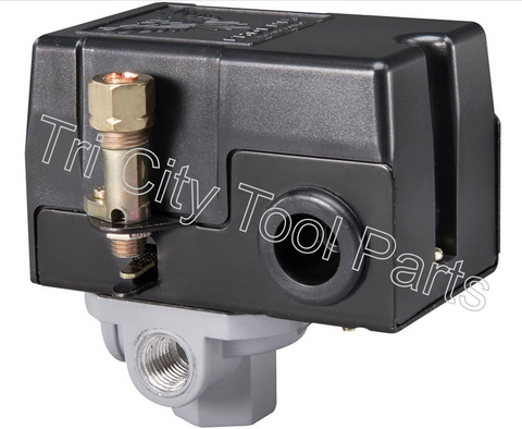 69MB7LY2C Phoenix  125 / 95 PSI Air Compressor  Pressure Switch w/ Unloader Valve & Auto/Off Replaces Furnas