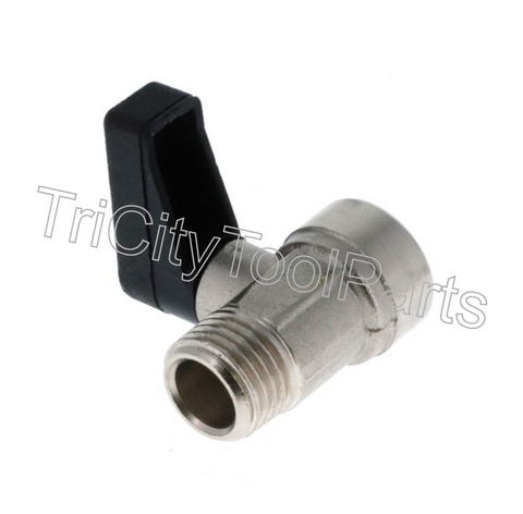 AB-9047091 Drain Ball Valve 1/4" Tank Drain  DeWalt  Bostitch