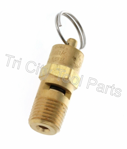 136-0056 Air Compressor Safety Valve 1/4 X 140 PSI  Coleman Powermate / Sanborn