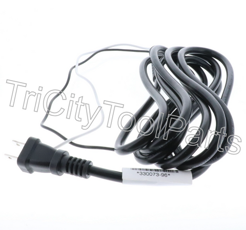 330073-96 Cord Set  Black & Decker  18/2 X 8FT Molded Cord Set