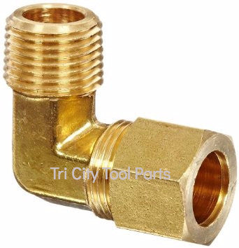 121-1035 Jenny / Emglo Elbow Fitting 3/8" X 3/8"