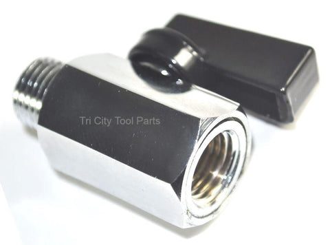 141-1077 Jenny Air Compressor Ball Valve 1/4M X 1/4F