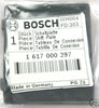 1617000297 Bosch Hammer Switch Plate