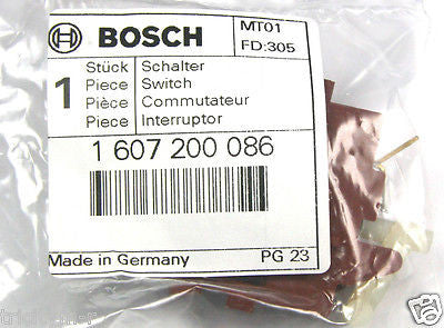 1607200086 Bosch Switch 1347A / 1348AE Grinder Switch  GENUINE BOSCH