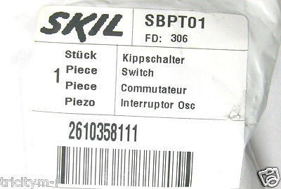 2610358111 SKIL Table Saw Switch  GENUINE SKIL