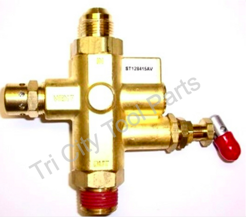 ST128415AV Air Compressor Unloader Pilot Valve   Campbell Hausfeld  /  Husky
