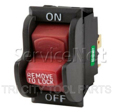 887045 Porter Cable  Switch W / Key   552 , 697 , 698