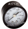 GA015505AV Campbell Hausfeld Air Compressor Gauge  1.5"  200psi  1/8" Back Mount