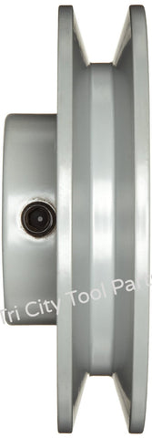 154-1018 Jenny Air Compressor Motor Drive Pulley  3.75" X 3/4"  B Section