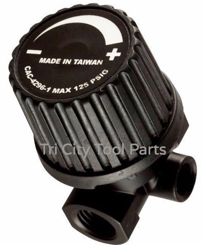 CAC-4296-1 Air Compressor Regulator  Craftsman  Porter Cable  DeVilbiss