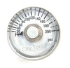 032-0145 Replacement Sanborn Air Compressor Gauge 1-1/2"  200psi  1/8" NPT