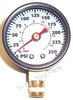 GA016300AV Campbell Hausfeld  Air Compressor Gauge 1.5"  250psi  1/8" NPT