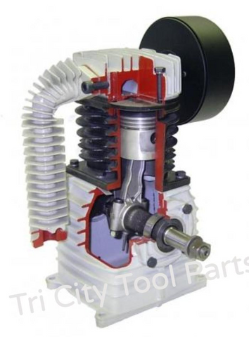 PMP12K18CH ROLAIR K18 PUMP W/ FLYWHEEL