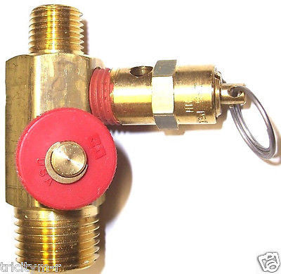 V-205306AV Campbell Hausfeld  Air Compressor Shut Off W/ Safety Valve  165 PSI