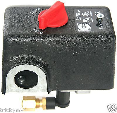CW211900AV Air Compressor Pressure Switch  80/100 PSI  Single Port