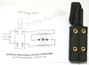 2610321608 / 3132421046  Skil / Bosch 77 Worm Saw Switch for 77 HD77 HD77M