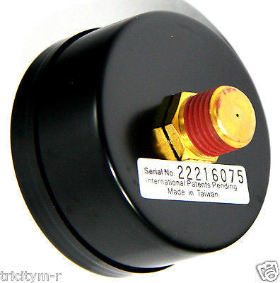 A15699 Gauge  DeWalt Air Compressor Gauge 2" 200psi 1/4" Back Mount