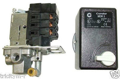 PS4040 Air Compressor Pressure Switch 3HP 30amp 110/130  PSI  Rolair **OEM**