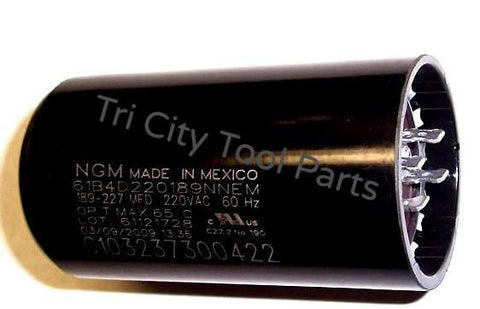 MC507007AV  Motor Start Capacitor  189-227 MF  Campbell Hausfeld / Husky