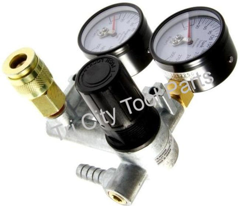 N030566 DeWalt Air Compressor Regulator Manifold  D55167 T1-7  &  D55168 T1-9