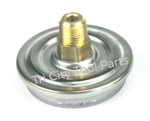 032-0145 Replacement Sanborn Air Compressor Gauge 1-1/2"  200psi  1/8" NPT
