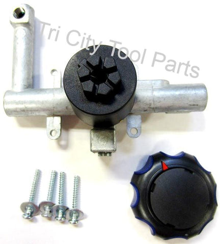 RE300700AV  Campbell Hausfeld Air Compressor Regulator Manifold and Knob Kit