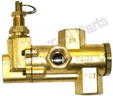 ST128400AV Campbell Hausfeld Pilot Unloader Valve Load Genie 1/2" X 1/2"