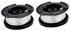 242885-01 Black & Decker Trimmer Replacement Spool W/ Line  2 PACK