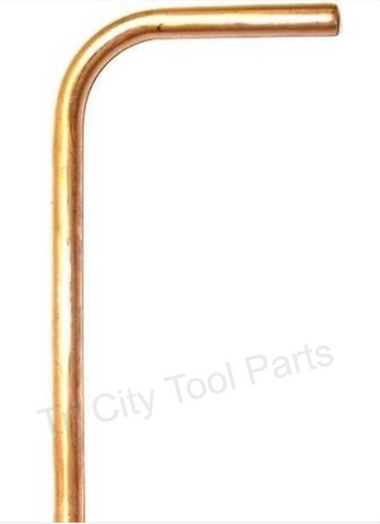 VT023700AP  Campbell Hausfeld Compressor Exhaust Tube Head to Check Valve