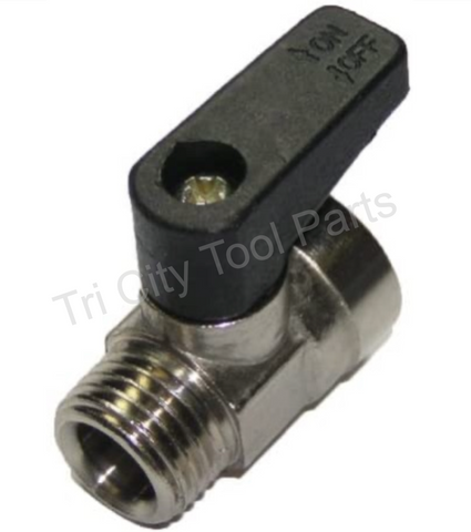 SR060513SV / D-1403 Air Compressor Drain Cock 1/4" NPT  Ball Valve Drain Campbell Hausfeld
