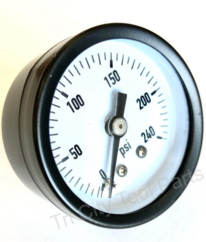 5140206-62 DeWalt Air Compressor Gauge 1-1/2" 240psi  1/4" NPT Mount