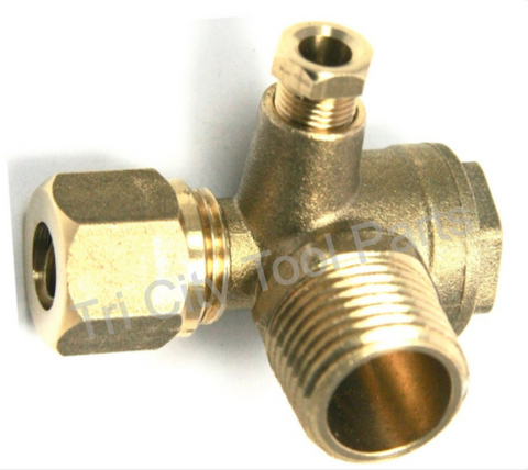 AB-9048075 / AB-9048053 Bostitch Air Compressor Check Valve  90deg