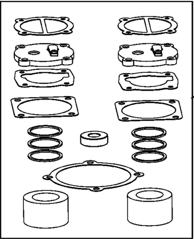 5140121-73 Overhaul Kit Air Compressor Pump DeWalt / Porter Cable