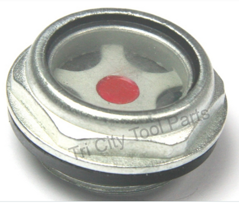 VH901000AV Campbell Hausfeld Oil Level Sight Glass Gauge W/ Gasket  VH3000