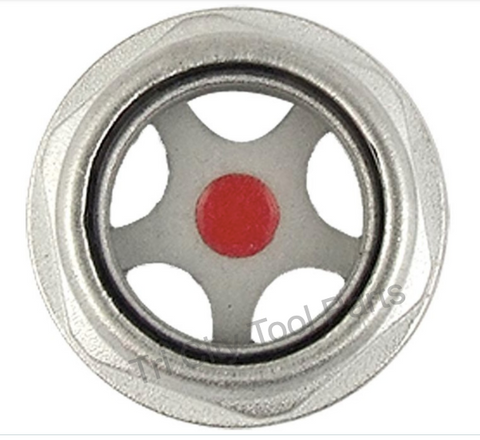 VH901000AV Campbell Hausfeld Oil Level Sight Glass Gauge W/ Gasket  VH3000