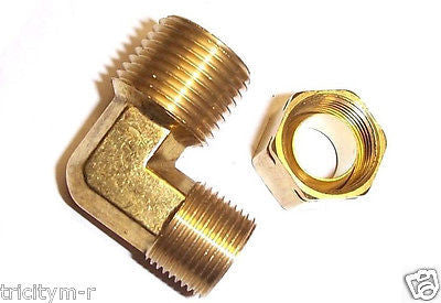 ST072224AV Campbell Hausfeld Elbow Fitting  3/8 TUBE X 3/8 PIPE