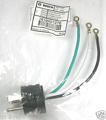 1619X01276 BOSCH WORM SAW CORD RECEPTACLE CONNECTOR   1 619 X01 276