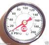 GA015505AV Campbell Hausfeld Air Compressor Gauge  1.5"  200psi  1/8" Back Mount