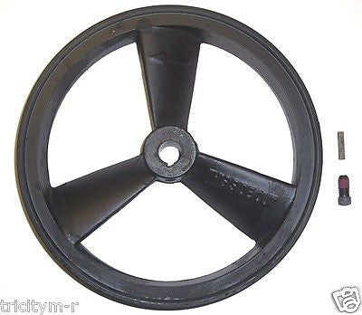 PU006300AV Campbell Hausfeld Air Compressor Flywheel Pulley  10" Poly J6 Series