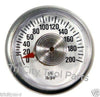 GA0125200GC Rolair  Air Compressor Gauge 200 PSI  1-1/2"  OD  X 1/8" NPT