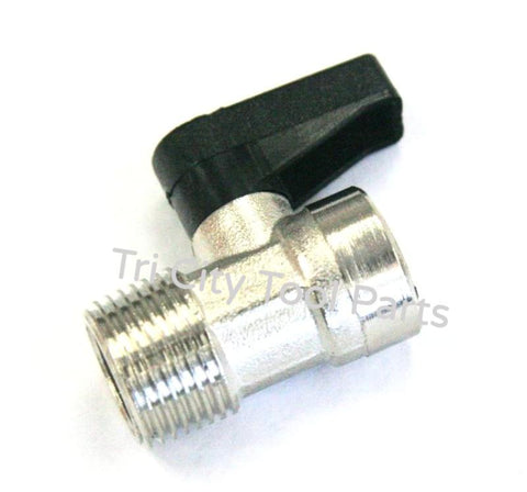 U6006 / FC022021000 ROLAIR Air Compressor Tank Drain , 3/8" NPT
