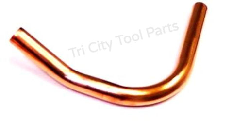 WL011000AP Campbell Hausfeld Compressor Exhaust Tube 1/2" Head to Check Valve