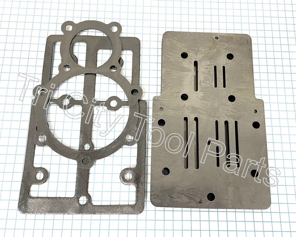043-0230 Valve Plate Assembly Coleman / Sanborn HB75 / 150Air